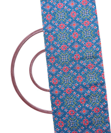 Floral Print Chanderi Fabric
